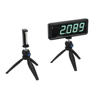 Imagem de Hyuduo Temporizador de Sprints Sem Fio para Corridas, Relógio de Cronometragem Infravermelho Ultrapreciso de 0,001s Com Alcance de 8 M, Caixa de Alumínio Durável para Treinamento Em Pista de