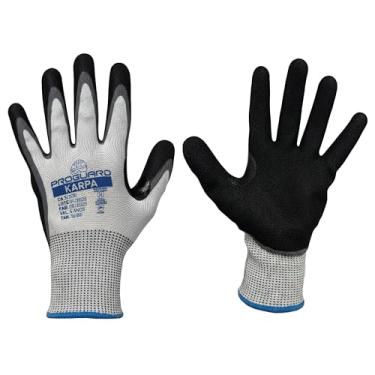 Imagem de Proguard Luva de Proteção Karpa, Certificação CA 51578, Revestimento Duplo em Borracha Nitrílica, Alta Resistência, Malha de Poliéster com Fibra de Vidro, Uso Profissional Industrial (10)