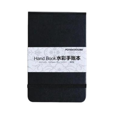 Imagem de Caderno De Aquarela A5/A6 300g/m2 Com 24 Folhas, Diário De Pintura À M