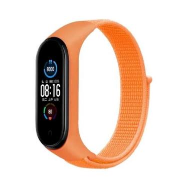 Imagem de Pulseira De Nylon Respirável Para Xiaomi Mi Band 7 6 5 4 3 8, Correia 