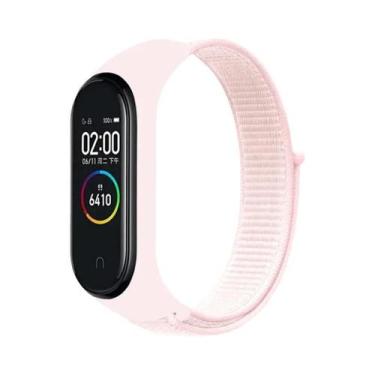 Imagem de Pulseira De Nylon Respirável Para Xiaomi Mi Band 7 6 5 4 3 8, Correia 