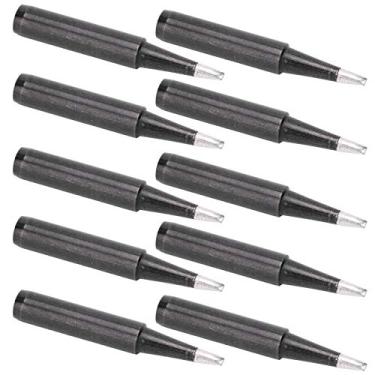 Imagem de Mingzhe 10 Pontas de Ferro de Solda Preto Tipo Aquecimento Interno 900m-t-1.6d para Máquinas Solda Aplicáveis ​​da Série 936/937/938