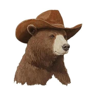 Imagem de Pôster Decorativo De Parede Em Tela Com Cavalo E Sela, Estilo Cowboy O