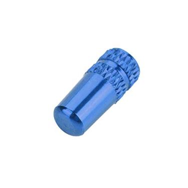 Imagem de Tampa da haste da válvula do pneu, tampa da válvula da bicicleta de 5 cores, anticorrosão à prova de poeira 1,6 * 0,5 cm bicicleta para bicicleta(azul)