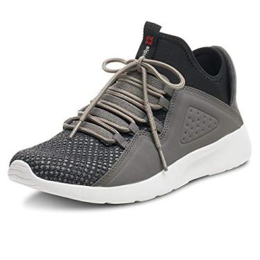 Imagem de Alpine Swiss Mens Fashion Sneakers Lightweight Knit Tennis Shoes Gray 9 M US