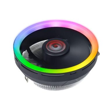 Imagem de Air Cooler Gamer RGB PCyes Zefiros Rainbow 120mm para processador Intel / AMD - ACZFRRB