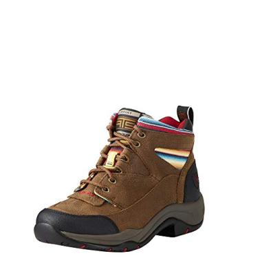Imagem de ARIAT Bota feminina de couro, nogueira/serape, 39
