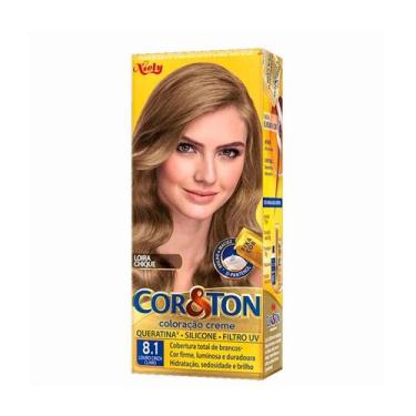 Imagem de Coloração Creme Cor&Ton Louro Cinza Claro 8.1