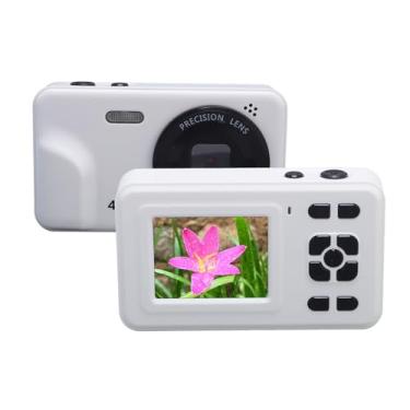 Imagem de Câmera Digital, Câmera de Estudante de 48MP 1080P Com Tela IPS de 2,0 Polegadas, Filtro Múltiplo, Zoom 5x, Design Compacto, Câmera Portátil Com Foco Automático para Gravação de