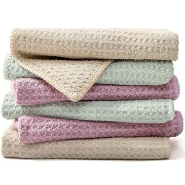 Imagem de EubooTree Pacote com 6 toalhas Barista, panos de limpeza de café de microfibra super macios, acessórios para máquinas de café expresso para varinhas a vapor, bancadas e cafés, 30,5 x 30,5 cm