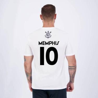 Imagem de Camisa Corinthians Memphis 10 Fitness Branca - Coimbra, EG