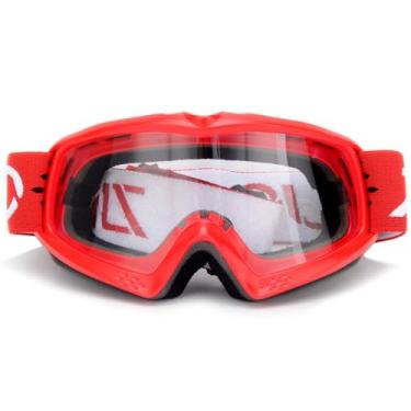 Imagem de ZJNUO Óculos De Proteção Para Crianças, Adolescentes, Jovens, Quadriciclo, Motocross, Off-Road, Ciclismo, Corrida, Meninos E Meninas (Vermelho)