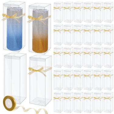 Imagem de Canecas, caixas de presente, copos transparentes, embalagem: 50 unidad