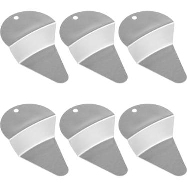 Imagem de UKQRRTC Espátula de torta de fatia, servidor de espátula de torta de aço inoxidável, pá de cortador de bolo, ferramenta versátil de espátula de sobremesa para bolo, espátula de torta de peça sólida