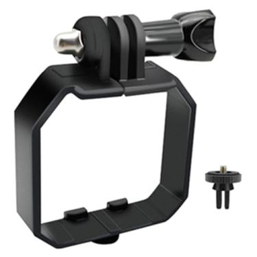 Imagem de OURHZTB Suporte de câmera montado na parte superior para acessórios de drone DJI Mini 5 Pro, suporte de extensão com adaptador de montagem de tripé de parafuso de 1/4 para câmera de ação/luz LED de