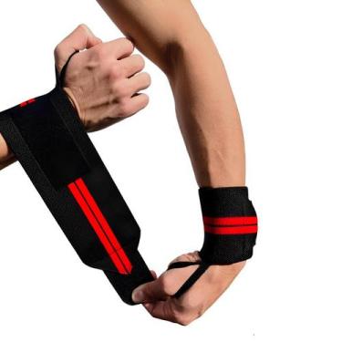 Imagem de Munhequeira Protetor De Punho Profissional Ajustavel Premium Exercício