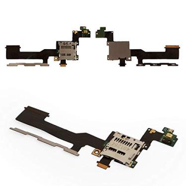 Imagem de Peças de reparo de cabo flexível compatíveis com HTC One M9 (com conector de cartão de memória)