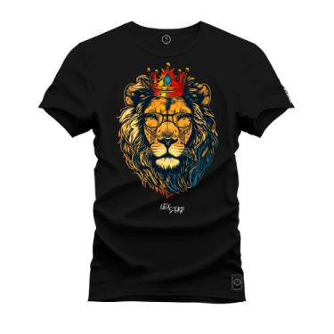 Imagem de Camisa Camiseta Premium  Leve Estampada Em Hd Leon Of King - Nexstar