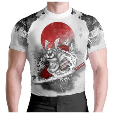 Imagem de Rash Guard White Samurai MC Atlética Esportes