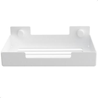 Imagem de Porta Sabonete De Banheiro Saboneteira Parede Branco F.ELG