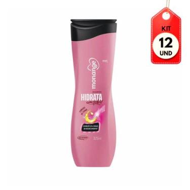 Imagem de Kit C/12 Monange Hidrata Com Poder Shampoo 325ml