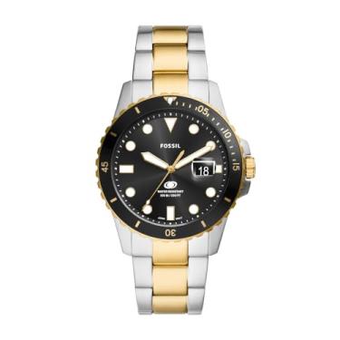 Imagem de Relógio Fossil Masculino Blue Prata - FS6031/1KN FS6031/1KN