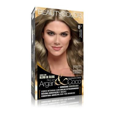 Imagem de BEAUTYCOLOR KIT COLORACAO - 8.1 Louro Claro Acinzentado