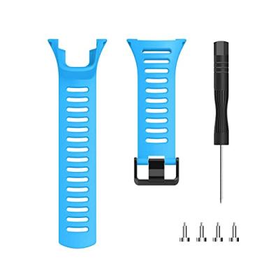 Imagem de CHICHIYANG Pulseira de relógio de silicone de 24 mm de borracha para relógio inteligente acessórios para Suunto Ambit