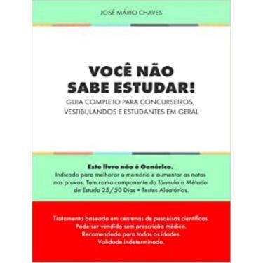 Imagem de Voce Nao Sabe Estudar