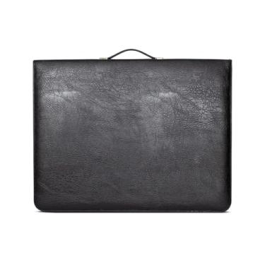 Imagem de Pasta Portfólio A2 Incorpast com 50 Envelopes Plásticos – Arquivo Profissional para Desenhos, Projetos Artísticos, Arquivos Criativos e Organização Escolar