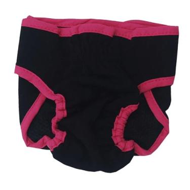 Imagem de Generic Calça fisiológica para cães femininos, fralda para cães de estimação, absorvente, meninas, cães, roupa íntima elástica para temporada de cães