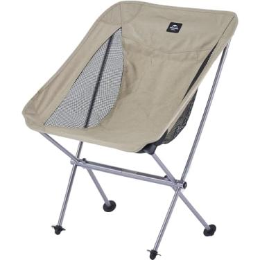Imagem de Naturehike Cadeira de acampamento YL05, cadeira de acampamento portátil ultraleve com bolsa de armazenamento, cadeira de praia dobrável compacta para mochila, caminhada, pesca, piquenique