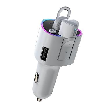 Imagem de Fone de Ouvido Com Cancelnto de Ruído Sem Fio Fone de Ouvido etooth Sem Fio Com Cancelnto de Ruído Som Claro Conexão Estável Fo de Ouvido Leveo de Ouvido (Branco)