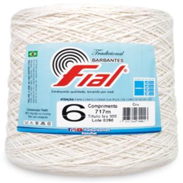 Imagem de Barbante Cru Fial Nº 6 717 metros, 0