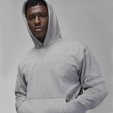 Imagem de Blusa de Moletom Masculina Canguru com Capuz e Bolsos Cores - Slim Fit