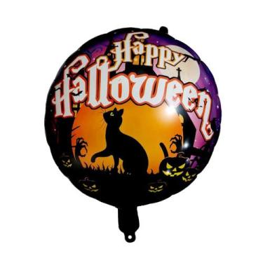 Imagem de Balão Gato Preto (1 Unidade) - Halloween - Royal Toys