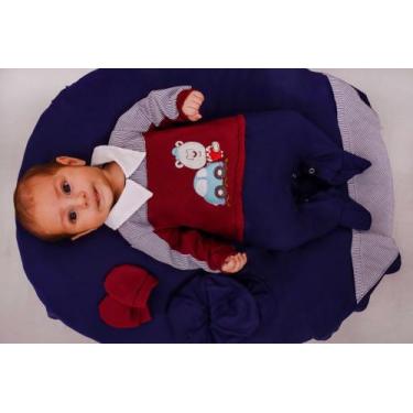 Imagem de Saída de Maternidade Menino Coleção Henry -  4 peças - Lc Baby, Marsal