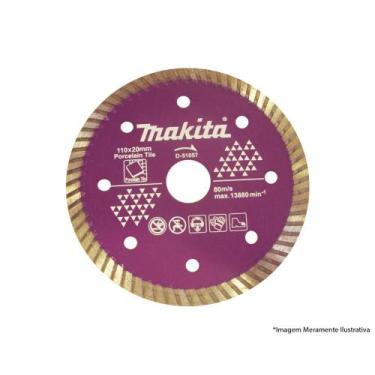 Imagem de Disco Diam Makita Turbo Porcelanato D-51057 Blisters