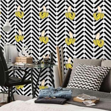 Imagem de Papel de Parede Bananinhas - QCola, 0,60 x 3,00 metros