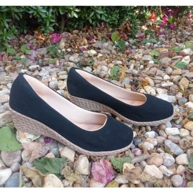 Imagem de Sapato Feminino Estilo Salto Tamaco Plataforma Anabela Feminina Mulher