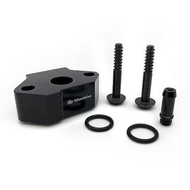 Imagem de Shadow Adaptador Turbo Boost Kit de torneira de alumínio para VW Audi Seat Skoda EA211 1.2TSI 1.4TSI Adaptador de manômetro de impulso do motor