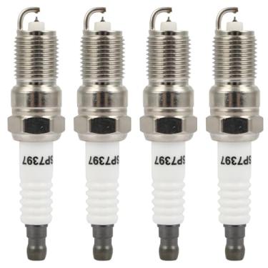 Imagem de SCITOO Conjunto de 4 velas de ignição de irídio de substituição para Ford Taurus, Ranger, Courier, para Chevrolet S10, para GMC Sonoma, para Mercedes-Benz W201 190E, para Mazda B2300 Replace 7397