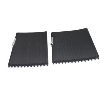 Imagem de RuiWen BWBC001 Conjunto dianteiro e traseiro para persiana para console central, 2 peças, compatível com BMW X5 X6 E70 E71 E72 2007 2008 2009 2010 2011 2012 2013 2014