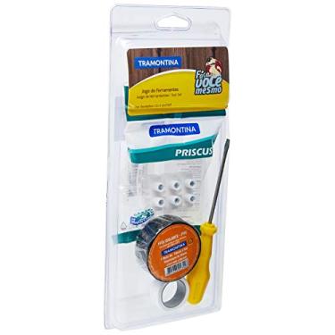 Imagem de Tramontina 43408189, Kit Ferramentas 4 Peças com 1 Chave de Fenda 1 Fita Isolante 1 Fita Veda Rosca Conector