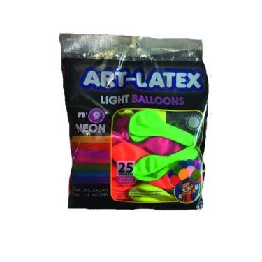 Imagem de Balão Neon Sortido Nº9 - Art-Latex