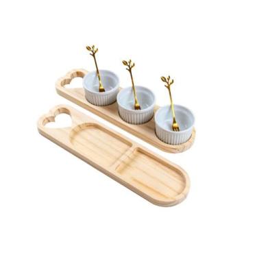 Imagem de Petisqueira de Madeira Decoração Petisqueira Luxo - Carmisini