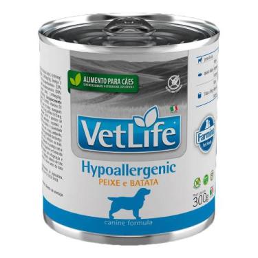 Imagem de Vet Life Wet Lata Cães Hypoallergenic 300g, 300G
