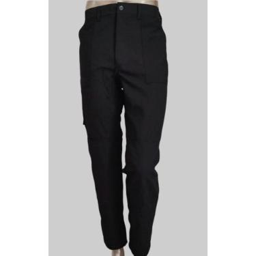 Imagem de Calça tatica operacional, tecido ripstop - KAU, Preto, 58