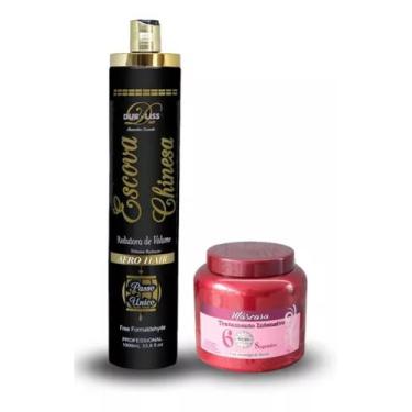 Imagem de Kit Hidratação Escova Chinesa E Máscara 60 Segundos Due-liss - Due Lis