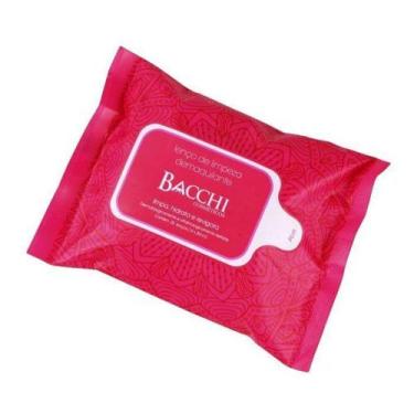 Imagem de Lenço de Limpeza Demaquilante Bacchi 25 unidades - Cosméticos na Inter